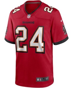 Carlton Davis III 24 Tampa Bay Buccaneers Game Player Jersey - Red