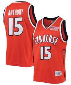 Carmelo Anthony Syracuse Orange Original Retro Brand Alumni Commemorative Classic Basketball Jersey - Orange Ncaa