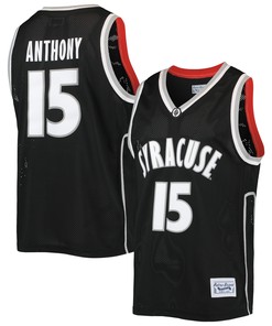 Carmelo Anthony Syracuse Orange Original Retro Brand Alumni Commemorative Replica Basketball Jersey - Black Ncaa