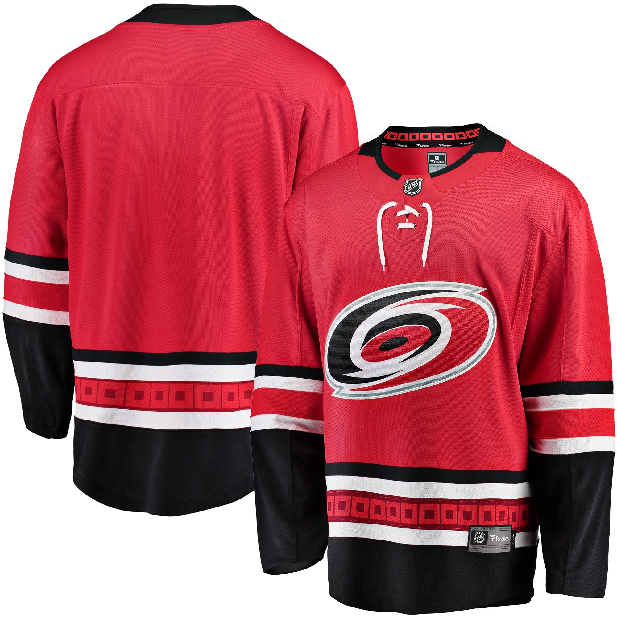 Carolina Hurricanes Fanatics Branded Breakaway Home Jersey - Red Nhl