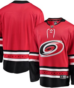 Carolina Hurricanes Fanatics Branded Breakaway Home Jersey - Red Nhl