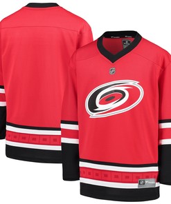 Carolina Hurricanes Fanatics Branded Home Replica Blank Jersey - Red Nhl