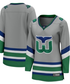 Carolina Hurricanes Fanatics Branded Womens 2020/21 Special Edition Breakaway Jersey - Gray Nhl