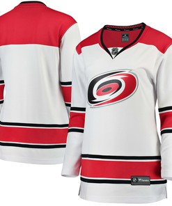 Carolina Hurricanes Fanatics Branded Womens Away Breakaway Jersey - White Nhl