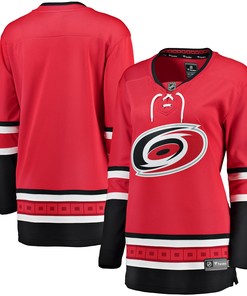 Carolina Hurricanes Fanatics Branded Womens Breakaway Home Jersey Red Nhl