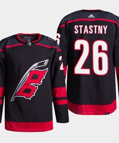 Carolina Hurricanes Paul Stastny 26 Black Alternate Primegreen Jersey
