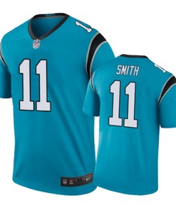 Carolina Panthers #11 Torrey Smith Nike Color Rush Blue Jersey