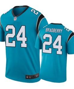 Carolina Panthers #24 James Bradberry Nike Color Rush Blue Jersey