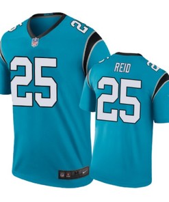 Carolina Panthers #25 Eric Reid Nike Color Rush Blue Jersey