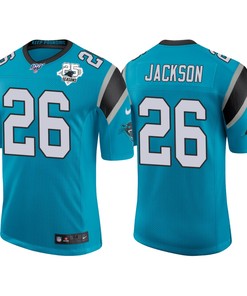 Carolina Panthers 25th Anniversary Donte Jackson Blue Classic Limited Jersey