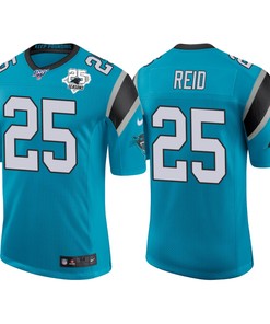 Carolina Panthers 25th Anniversary Eric Reid Blue Classic Limited Jersey