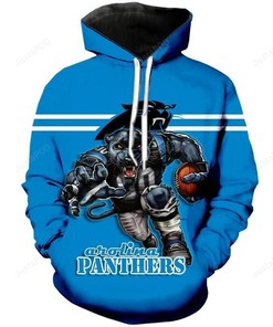 Carolina Panthers 3D Hoodie Zip Hoodie