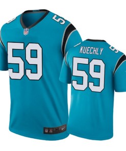 Carolina Panthers #59 Luke Kuechly Nike Color Rush Blue Jersey
