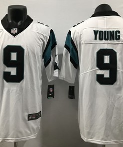 Carolina Panthers #9 Bryce Young Jersey - White