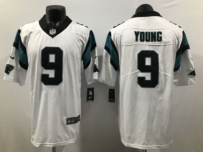 Carolina Panthers #9 Bryce Young Jersey - White