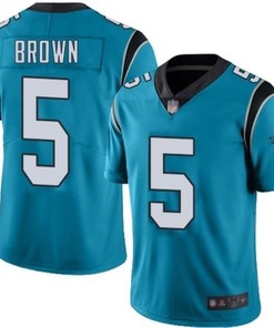 Carolina Panthers Antonio Brown #5 Nfl 2020 Teal Jersey Jersey