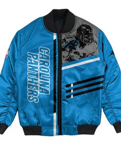 Carolina Panthers Bomber Jacket Personalized Football For Fan- NFL