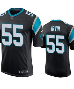 Carolina Panthers Bruce Irvin Black 100th Season Vapor Limited Jersey