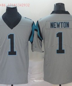 Carolina Panthers Cam Newton #1 Nfl 2020 Grey Jersey Jersey
