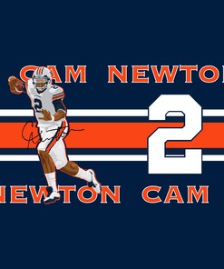 Carolina Panthers Cam Newton Navy Tumbler