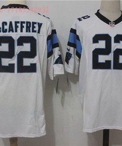 Carolina Panthers Christian Mccaffrey #22 Nfl 2020 White Jersey Jersey
