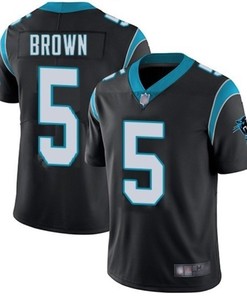 Carolina Panthers Derrick Brown #5 Nfl 2020 Black Jersey