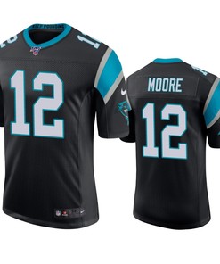 Carolina Panthers D.j. Moore Black 100th Season Vapor Limited Jersey