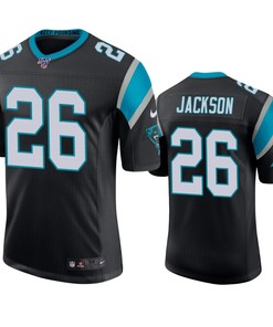 Carolina Panthers Donte Jackson Black 100th Season Vapor Limited Jersey