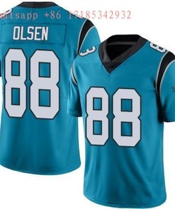 Carolina Panthers Greg Olsen #88 Nfl 2020 Teal Jersey Jersey