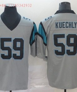 Carolina Panthers Julius Peppers #90 Nfl 2020 Grey Jersey Jersey