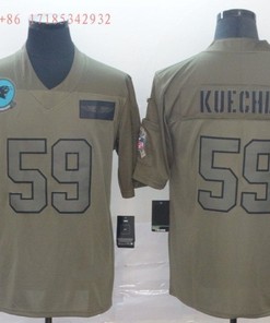 Carolina Panthers Luke Kuechly #59 Nfl 2020 Camo Jersey Jersey