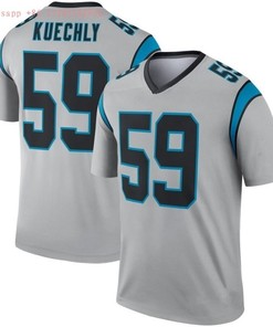 Carolina Panthers Luke Kuechly #59 Nfl 2020 Grey Jersey Jersey