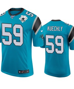 Carolina Panthers Luke Kuechly Blue 25th Season Classic Limited Jersey