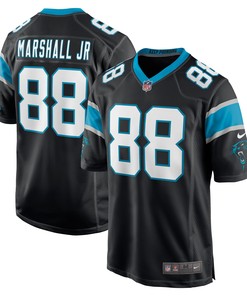 Carolina Panthers Terrace Marshall Jr. Black 2021 Nfl Draft Pick Player Game Mens Jersey Gift For Panthers Fans