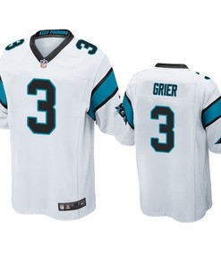 Carolina Panthers Will Grier 2019 Nfl Draft White Game Jersey