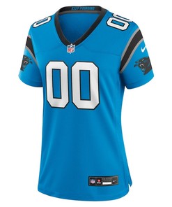 Carolina Panthers Women's Alternate Custom Game Jersey - Blue