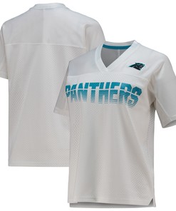 Carolina Panthers Womens Fan Replica Jersey - White Nfl