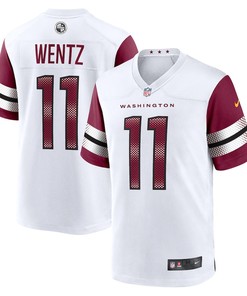 Carson Wentz 11 Washington Commanders Game Jersey - White