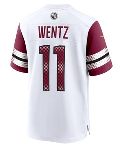 Carson Wentz 11 Washington Commanders Game Jersey - White