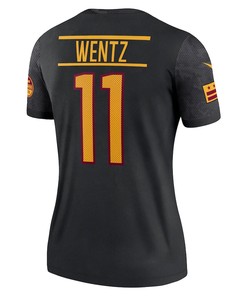 Carson Wentz 11 Washington Commanders Women's Alternate Legend Jersey - Black