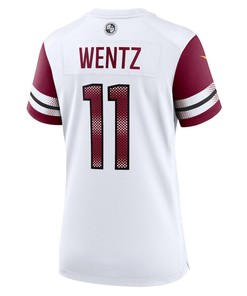 Carson Wentz 11 Washington Commanders Women's Game Jersey - White