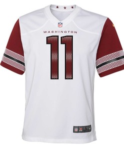 Carson Wentz 11 Washington Commanders Youth Game Jersey - White