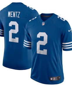Carson Wentz Indianapolis Colts Alternate Vapor Limited Jersey - Royal Nfl