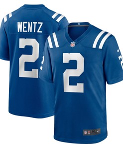 Carson Wentz Indianapolis Colts Game Jersey - Royal Nfl