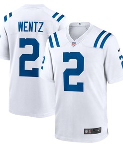 Carson Wentz Indianapolis Colts Game Jersey - White Nfl