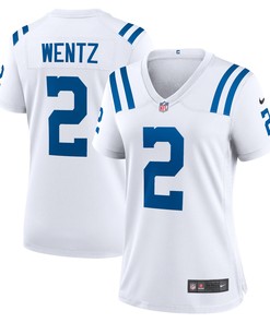 Carson Wentz Indianapolis Colts Womens Game Jersey - White Nfl