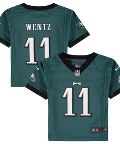 Carson Wentz Philadelphia Eagles Nike Infant Game Jersey - Midnight Green
