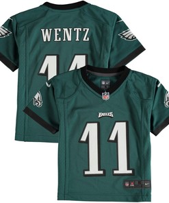 Carson Wentz Philadelphia Eagles Nike Preschool Game Jersey - Midnight Green