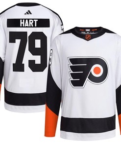 Carter Hart 79 Philadelphia Flyers Reverse Retro 2.0 Jersey - White