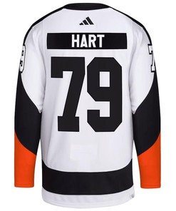 Carter Hart 79 Philadelphia Flyers Reverse Retro 2.0 Jersey - White